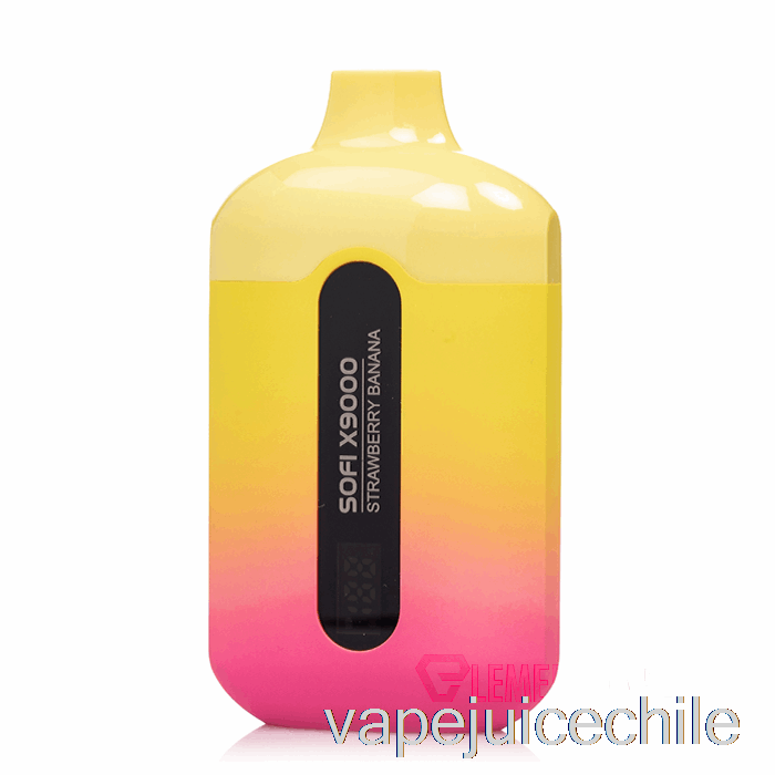 Vape Vhile Sofi X9000 0% Cero Nicotina Inteligente Desechable Fresa Plátano